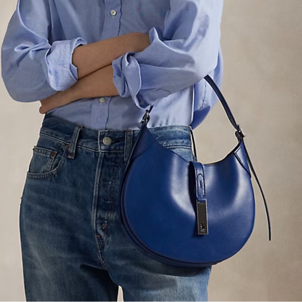 Polo ID Leather Small Shoulder Bag